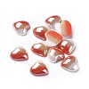 Opaque Glass Cabochons GGLA-S038-08B-7x7-1