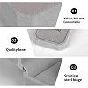Square Velvet Ring Boxes VBOX-WH0002-01C-4