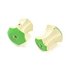 Spray Painted Alloy Beads FIND-C074-10KCG-01-2