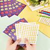 Olycraft 80 Sheets 2 Styles Self-Adhesive Teacher Reward Paper Stickers STIC-OC0001-01-3