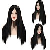 28inch(70cm) Long Straight Synthetic Wigs OHAR-I015-28A-7