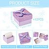 Bowknot Cardboard Paper Ring Gift Storage Boxes CON-TAC0001-16C-4