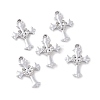 Alloy Crystal Rhinestone Pendants ALRI-C008-43P-3