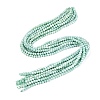 Anti-Tarnish Electroplate Glass Beads Strands EGLA-ZX010-4mm-11-3