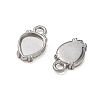 304 Stainless Steel Pendant Cabochon Settings SA-CBAE5AC-06P-2