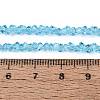 Transparent Glass Beads Strands GLAA-N018-3mm-16-2