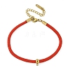 Round Polyester Twisted Cord Bracelet Makings LS-STAS-P408-20G-02-1