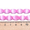 Dyed Natural Selenite Beads Strands G-T138-233G-4