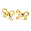 Rack Plating Brass Stud Earrings EJEW-M247-30E-G-1