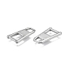 304 Stainless Steel Connector Charms STAS-N099-30-3