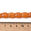 Painted Glass Beads Strands GLAA-Z021-20E-3