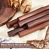 Waxed Round Wooden Sticks WOOD-OC0004-01D-4