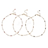 Natural Malaysia Jade Necklaces NJEW-JN05339-2