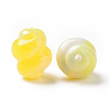 Two Tone Opaque Acrylic Beads OACR-P013-31B-3