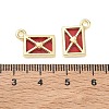 Alloy Acrylic Pendants FIND-D044-23G-02-3