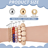 Brass Round Spacer Beads KK-PH0013-75C-2