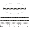 Ion Plating(IP) 304 Stainless Steel Curb Chains CHS-L001-59-0.5mm-B-2
