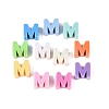 UV Plating Opaque Acrylic European Beads SACR-Z007-01M-1