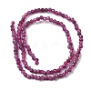 Natural Ruby Beads Strands G-H336-A01-01-3