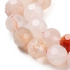 Natural Cherry Blossom Agate Beads Strands G-C150-B04-01-4