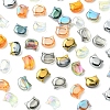 40Pcs 8 Colors Electroplate Glass Beads FIND-FS0002-80-3