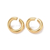 Ion Plating(IP) 304 Stainless Steel Open Jump Rings X-STAS-R091-01G-B-2