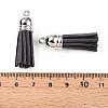 Faux Suede Tassel Pendant Decorations X-FIND-T002-A32-3