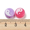 Opaque Acrylic Beads SACR-P028-01B-02-3