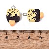 Handmade Polymer Clay Pendants CLAY-Q253-07P-02-3
