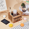 1Pc Printed Wooden Jewelry Packaging Boxes CON-PH0003-37-4