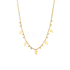 304 Stainless Steel Pendant Necklaces STAS-OY016-72G-1