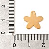 Ion Plating(IP) 304 Stainless Steel Charms STAS-U025-14G-3