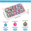 200Pcs 3 Style Handmade Polymer Clay Beads CLAY-BC0001-03-2