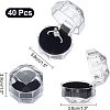 Transparent Plastic Ring Boxes LS-OBOX-CA0001-001A-2