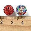 Pave Disco Ball Beads RB-PH0008-12-3