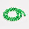Imitation Austrian Crystal Bead Strands G-M181-8mm-15A-3