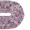 Natural Amethyst Beads Strands GG-CBA20C8-A02-8mm-5