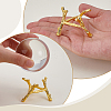 Alloy Crystal Ball Holders ODIS-WH0007-59A-G-3