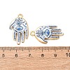 Religion Printed Alloy Pendants AL-CBA7256-24G-02-2
