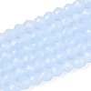 Imitation Jade Glass Beads Strands GLAA-T028-2mm-11F-1
