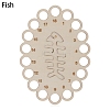 Wooden Embroidery Thread Plate PW-WG93817-02-1