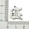 201 Stainless Steel Pendants STAS-B055-01P-D-3