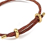 Women's Polyester Bracelets BJEW-P394-04G-M-3
