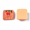 Opaque Epoxy Resin Cabochons LS-CRES-S358-68-3