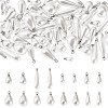 80Pcs 8 Styles ABS Plastic Pearl Pendants FIND-TA0010-50-1