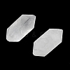 Natural Quartz Crystal Double Terminated Pointed Beads G-G012-20-3