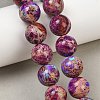 Dyed Natura Imperial Jasper Beads Strands GG-CBAF9E5-A01-14mm-C-1