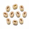 Rack Plating Alloy Enamel Beads ENAM-S122-033O-NR-1