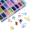 24 Colors Handmade Polymer Clay Beads CLAY-TA0001-05-30