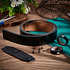 Cowhide Leather Belt Strap AJEW-WH0314-393-5